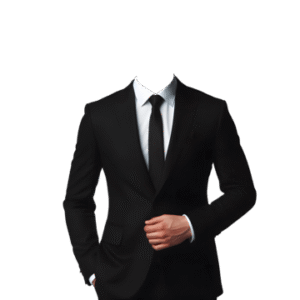 Classic Black Slim-Fit Suit