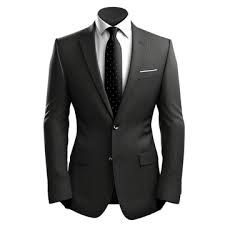 Dark Grey Two-Button Tailored Suit