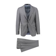 Light Grey Two-Piece Suit Set